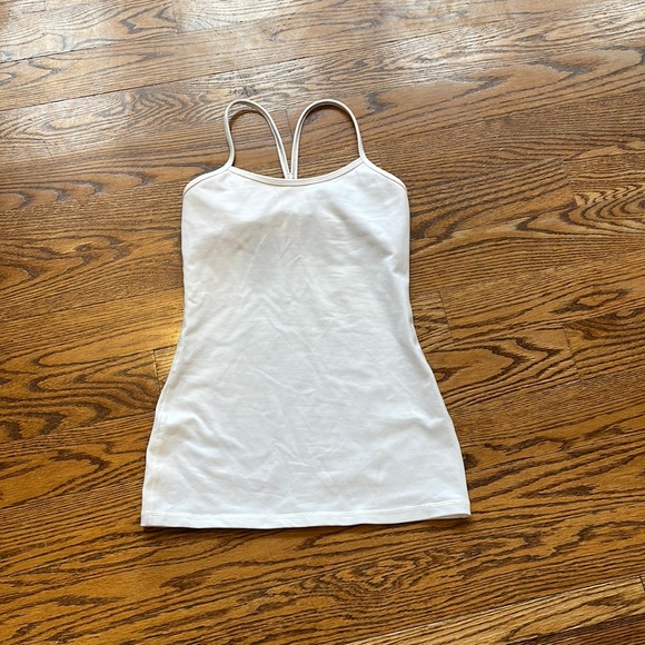 Lululemon white athletic top - Picture 1 of 5